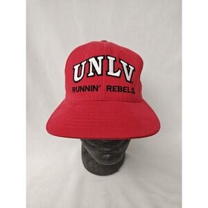 Vintage 1998 UNLV Rebels WAC Basketball Champions Script‎ Snapback Hat Cap Adult